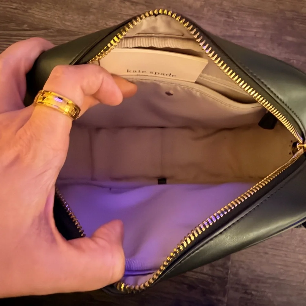 Kate Spade spade flower coated canvas infinite medium camera bag - Picture 4 of 7